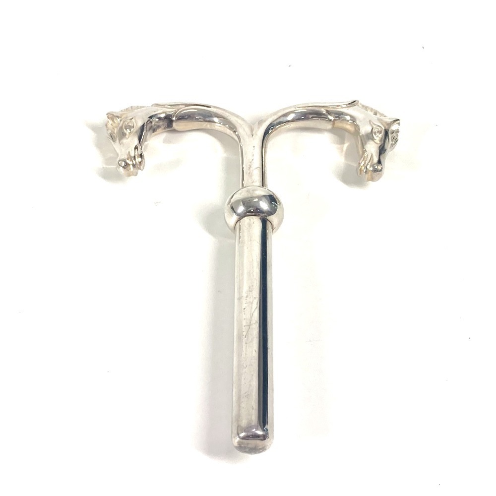 雑貨 ワインオープナー シュバル 馬 ホースヘッド 食器 インテリア メタル シルバー