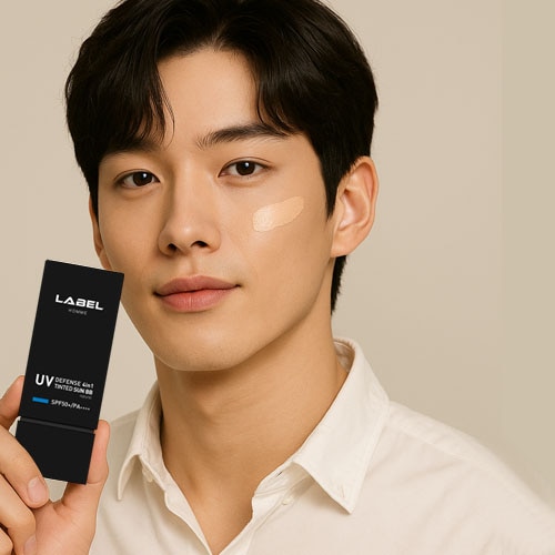 【1+1】 メンズ ティンテッドUV BBクリーム SPF50+ PA++++ 日焼け止め ナチュラルカバー 40ml