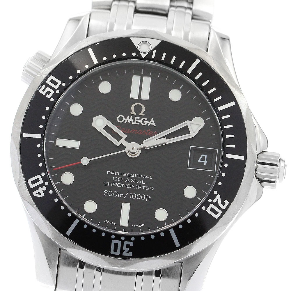 オメガ OMEGA 212.30.36.20.01.001 シーマスター300 デイト コーアクシャル 自動巻き ボーイズ _893534【中古】