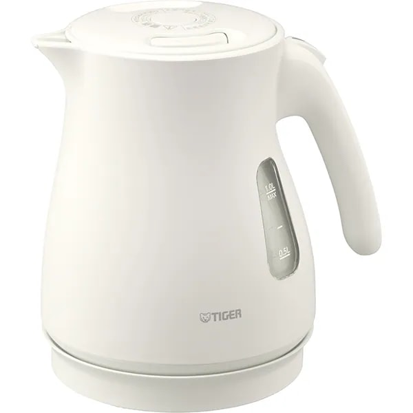 QUICK＆SAFE＋ PCV-A100-WM (アーバンベージュ) 蒸気レス電気ケトル 1.0L