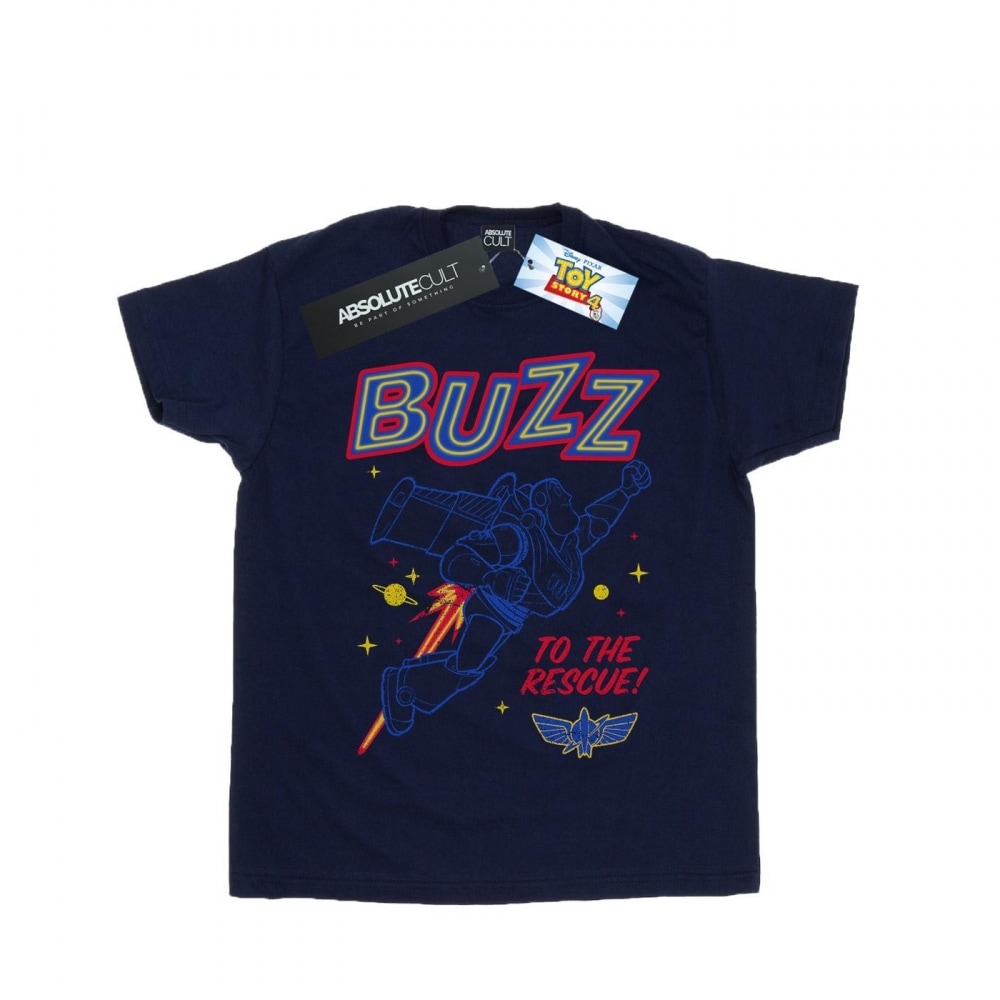 (英国より直送) ディズニーメンズトイ・ストーリー 4 バズ・トゥ・ザ・レスキュー Tシャツ