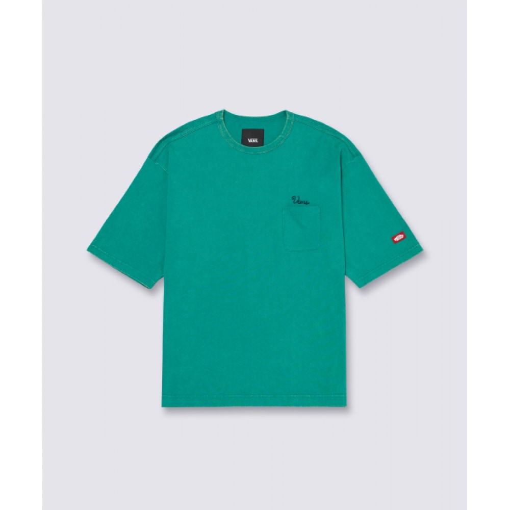 VANS 男性 ウォッシュドアウト 半袖シャツ スポーティンググリーン VN000P0AF231 9,472円