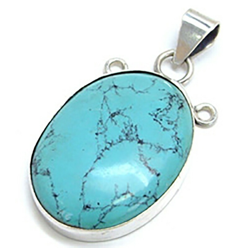 天然石 シルバー925 ターコイズペンダントトップ62 1点もの オーバル型 楕円 刻印あり 本物の銀 首飾り 誕生石 プレゼント 男性 女性 誕生日 トルコ石 ネックレス stt00-ns-0062