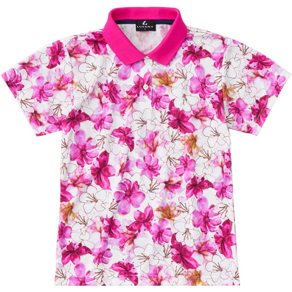 LUCENT ルーセント Ladies ゲームシャツ ピンク テニス XLP9041 レディース 半袖