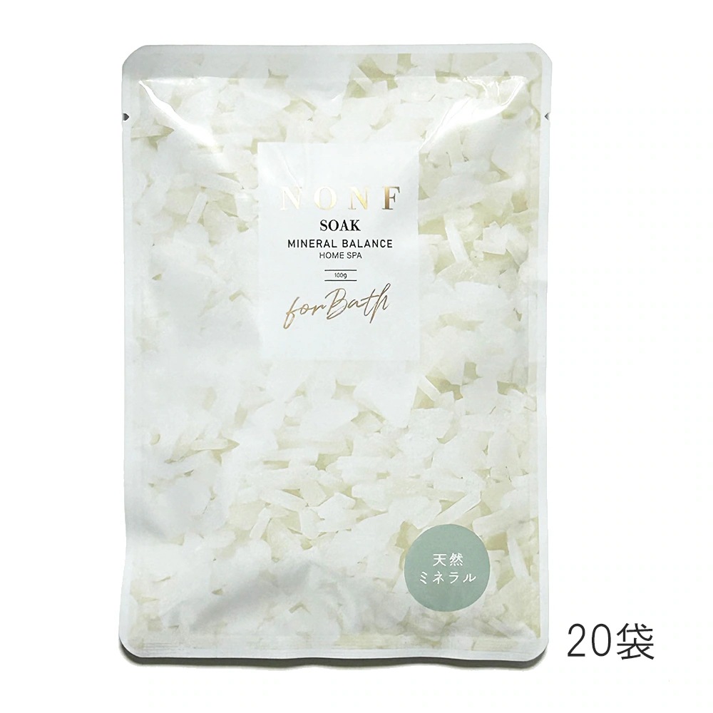mccoy NONF ミネラルソーク　100ｇ×20袋　正規品
