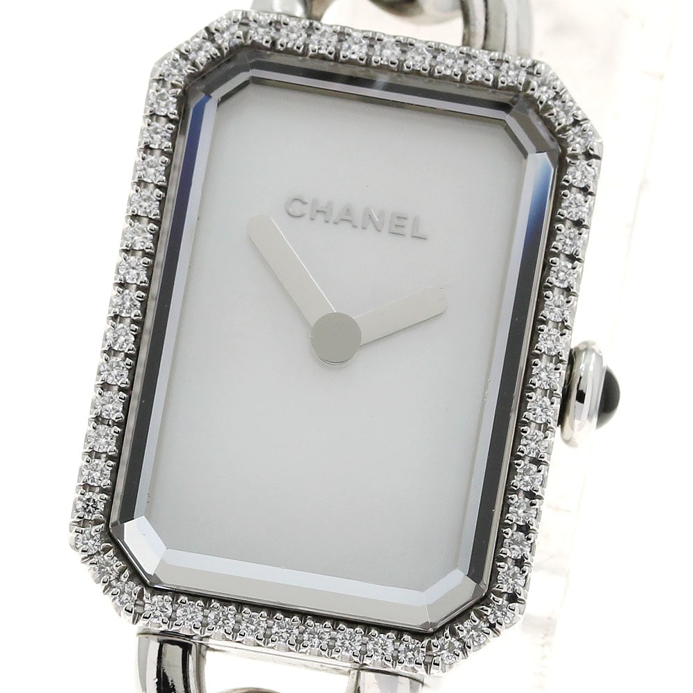 シャネル CHANEL H3253 プルミエール ダイヤベゼル クォーツ レディース _934584【中古】