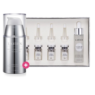 コラーゲンプロフェッショナルプログラム 30ml*4 + 200mg+マイクロコラーゲン コア クリーム 50ml