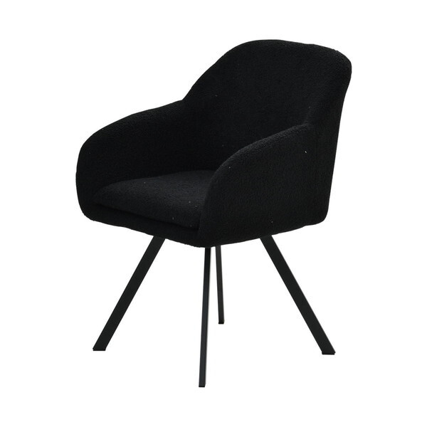 B.Bファニシング ONCH0280FABLK ブラック Mofuru ラウンドチェア メーカー直送