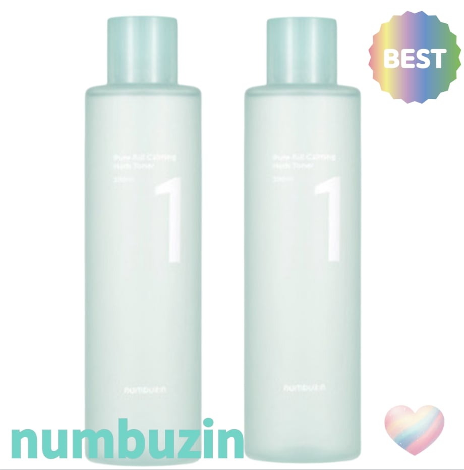 [ 1 + 1 ] [BEST] 1番 薬草たっぷり93％鎮静トナー, 300ml + 300ml