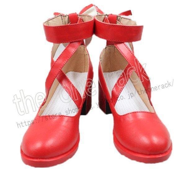 新品限定魔法少女 まどかマギカ 鹿目まどか（かなめ まどか） コスプレ 靴 道具小物 ブーツ 仮装 変装 コスチューム