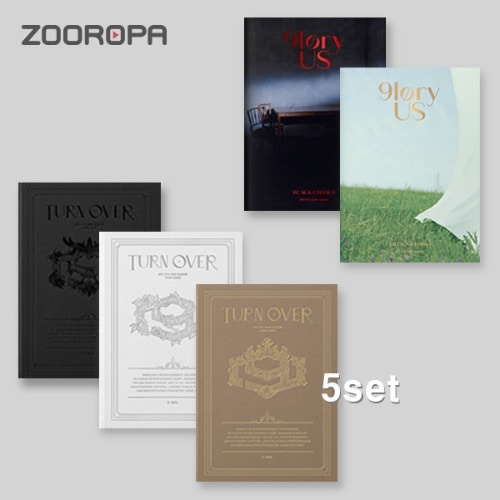 [5종세트] 에스에프나인 SF9 8집 9집 TURN OVER 9loryUS