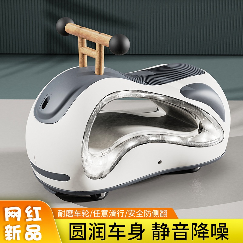 新しいピーナッツツイストカーの子供13歳の小さな車の男の子と女の子はオーバーターンのおもちゃの車に座ることができ