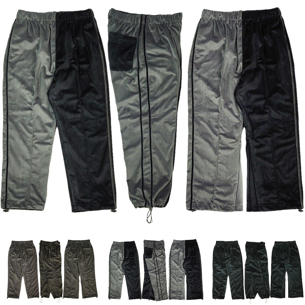 メンズ トラックパンツ ベロア パンツVELOUR TRACK PANTSLAUNCH BASIC TRADE ラウンチベーシックトレード3カラー 3色