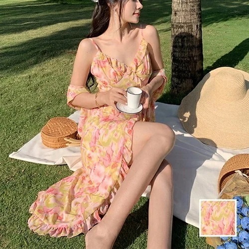 リゾートワンピース リゾートワンピ ショート ミニ丈 沖縄 ハワイ グアム 韓国 ファッション レディース 春 夏 パーティー お呼ばれ コーデ セクシー 20代 30代 40代 50代 2