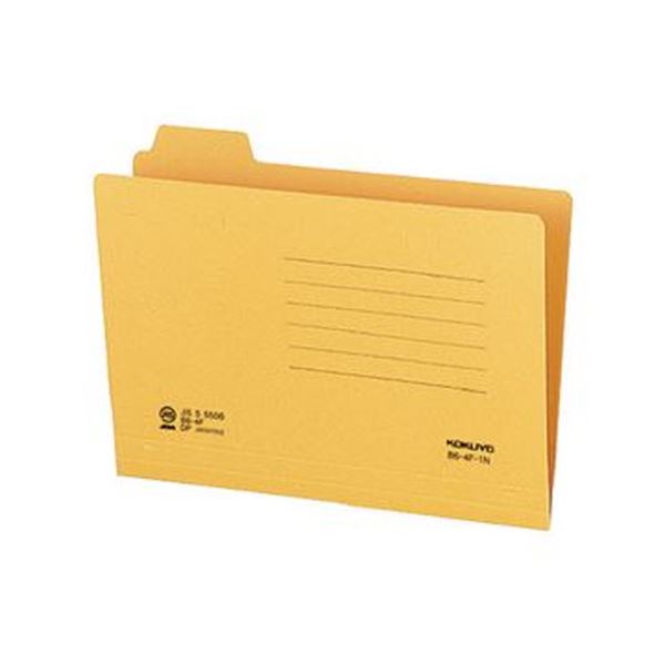 （まとめ）コクヨ 1/4カットフォルダー B6第1見出し B6-4F-1N 1セット（20冊）(×20セット)