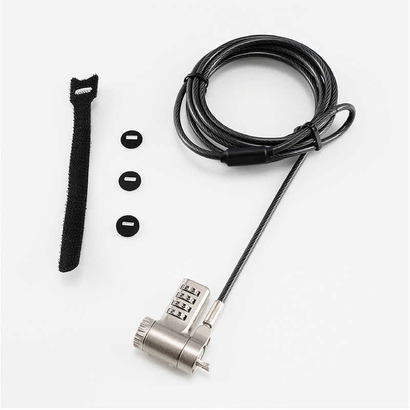 ナカバヤシ　セキュティロック 3種(ケンジントン・Noble・Nano)対応 ダイヤルタイプ　SL065