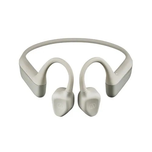 オーディオテクニカ ワイヤレス ヘッドホン 軟骨伝導オープンイヤ ノイズリダクション IPX4 最大20時間 USB-C ATH-CC500BT2 BG ベージュ系