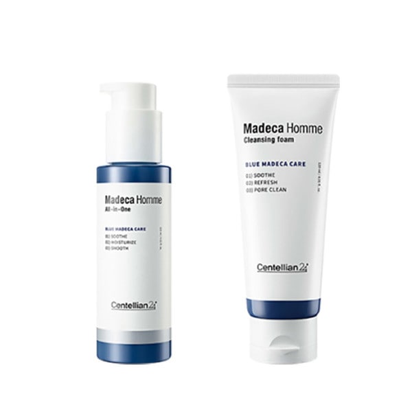 （オム2種ベスト）マデカ オム オールインワン125ml+フォームクレンジング120ml/メンズ化粧品 5,583円