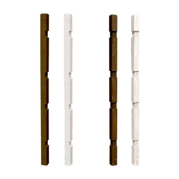 ウッドフェンス用ポール ハイタイプ ガーデンフェンス用ポール ガーデニング