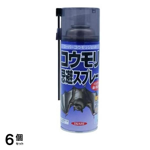 イカリ消毒 スーパーコウモリジェット コウモリ忌避スプレー 420mL 6個セット