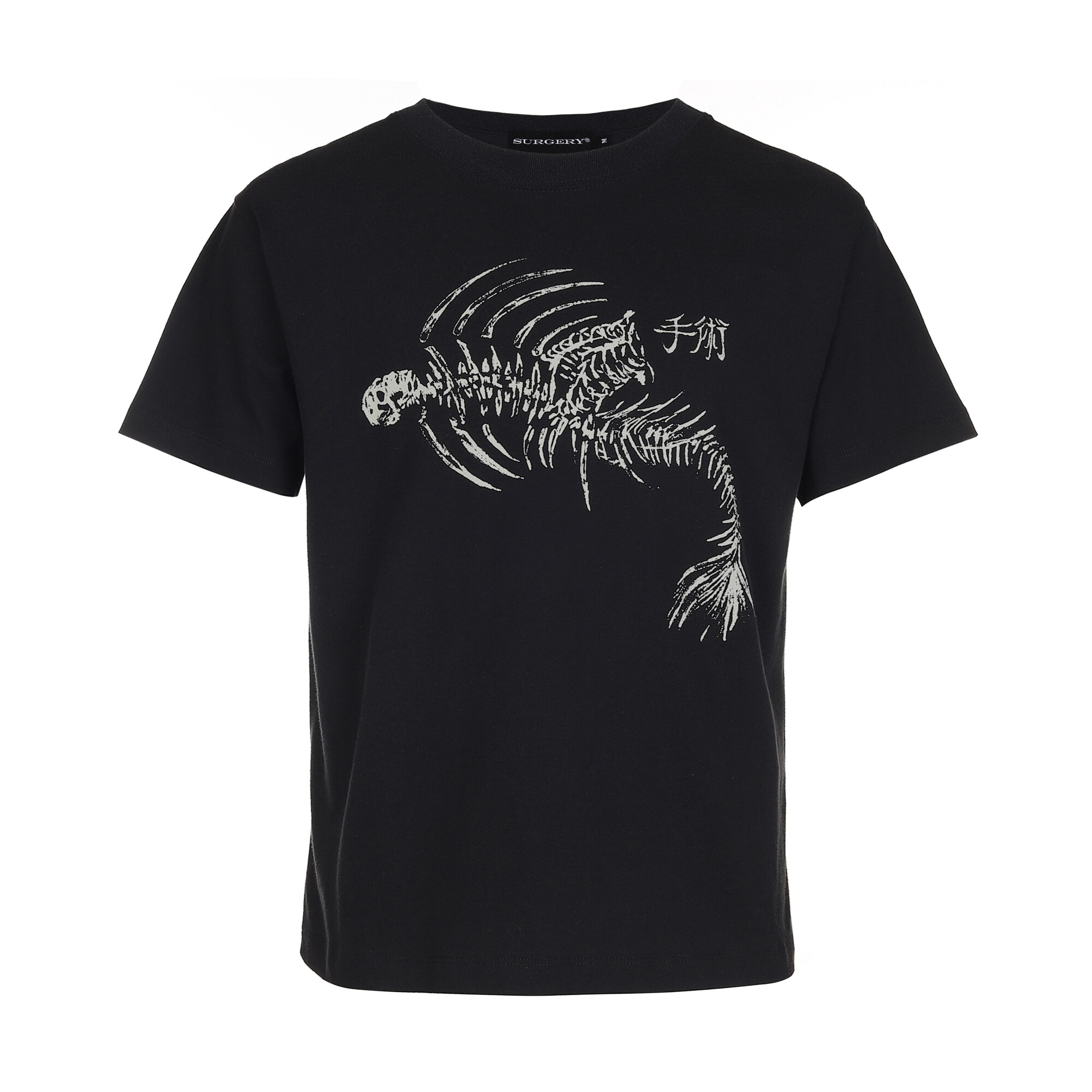 【SURGERY】 SURGERY BONE MERMAID T-SHIRTS : BLACK