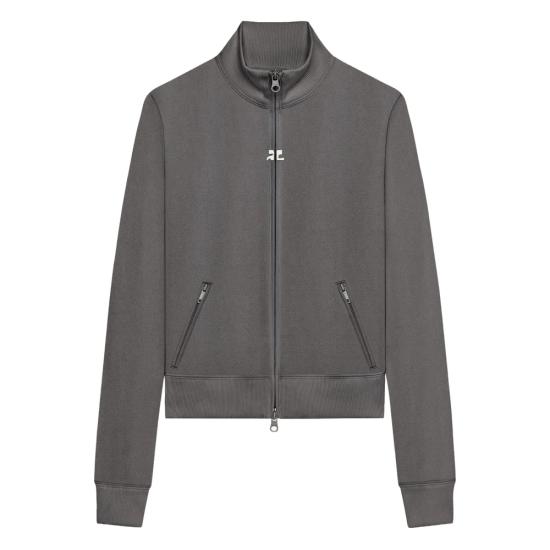 COURREGES Women Bomber Jackets 126JVE148JS 0091 9917 GREY