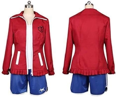 ダンガンロンパ 希望の学園と絶望の高校生 朝日奈葵 あさひな あおい コスプレ衣装 コスチューム コス ハロウィン クリスマス サンタ イベント パーティー 学園祭 文化祭 お祭り