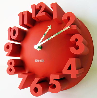 【MEIDI-CLOCK】アート 3D ナンバー ラウンド ウォール...のサムネイル