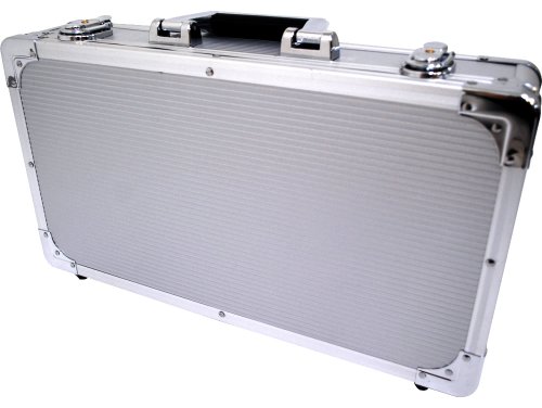 KC エフェクターケース EC-50/SV シルバー (内寸 425 x 220 x 55*20mm
