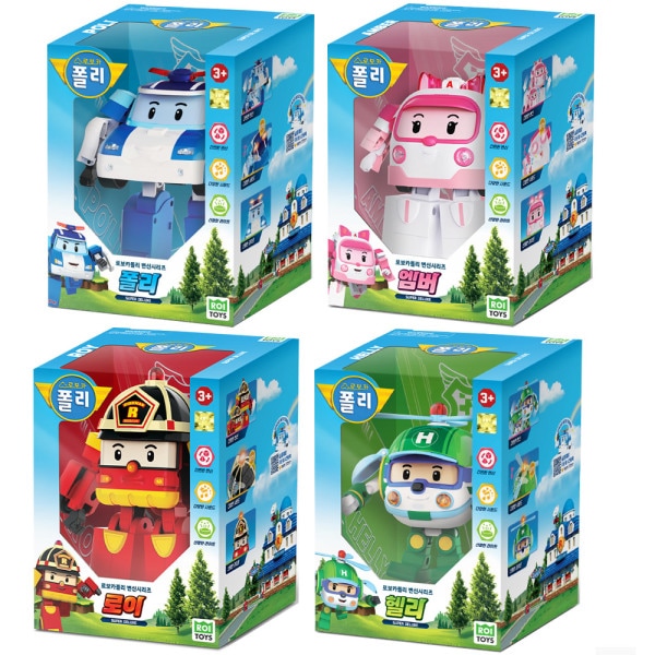 ROBOCAR POLI/4-Item Set