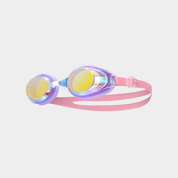 [] トレーニング ミラー スイム ゴーグル オーロラ/ピンク (B5SUAGG001AUP)