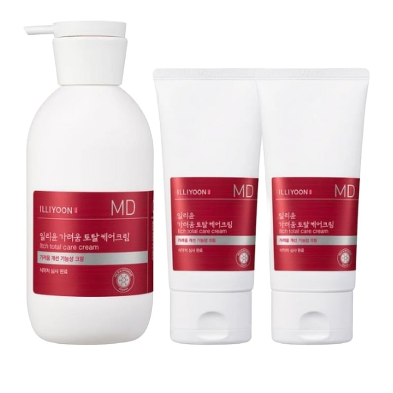 かゆみトータルケアクリーム 330ml + 80ml x 2 かゆみ改善 機能性化粧品 食薬処審査完了 低刺激テスト済み しっとり保湿 アロマティックフローラル 敏感肌対応