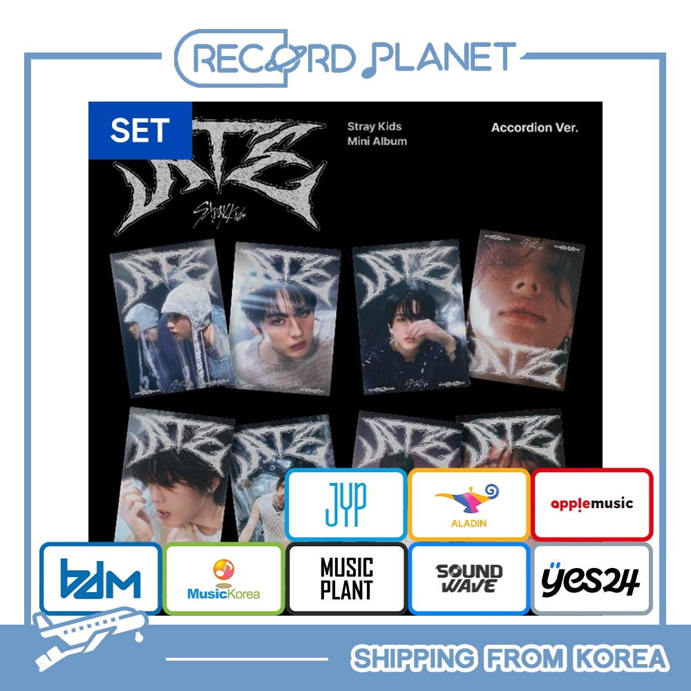 online特典 (Accordion Ver.) 8セット Stray Kids 9th Mini Album [ATE] skz/スキズ/ストレイキッズ 韓国チャート反映