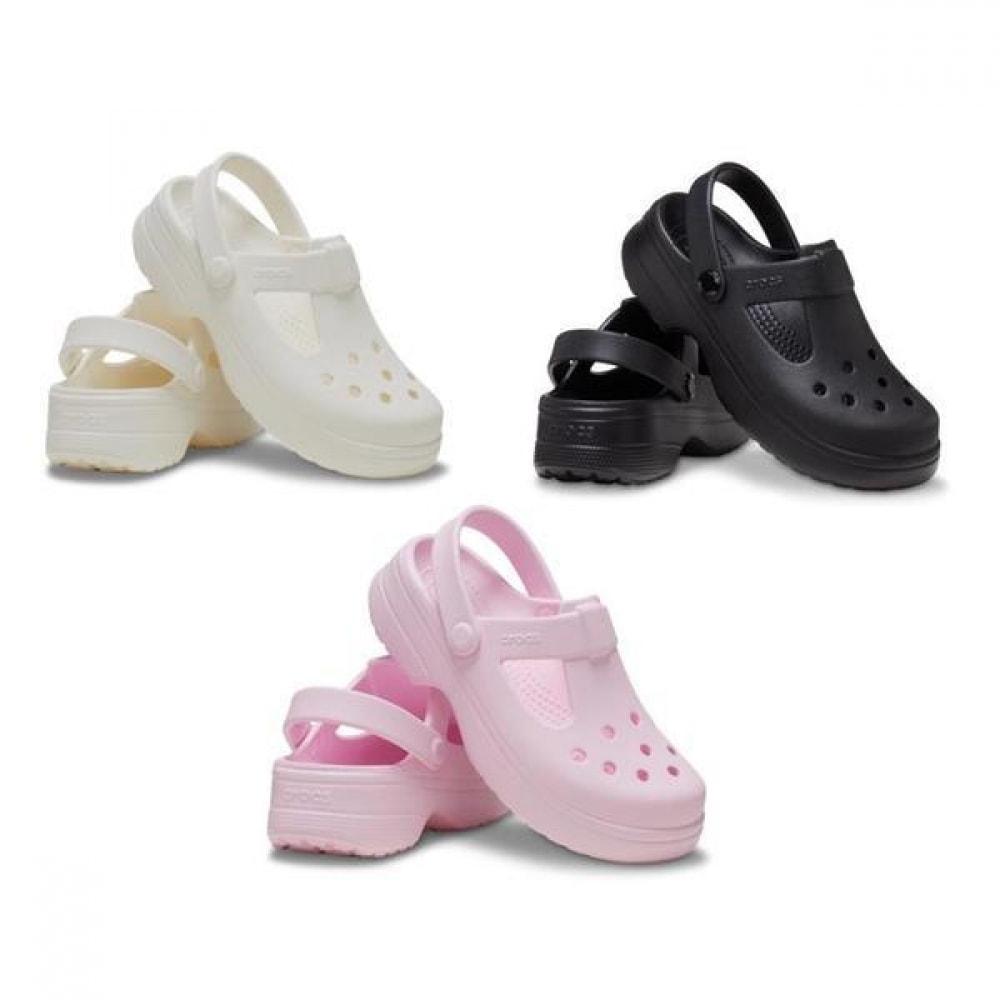 クロックス クラシック メリージェーン クロッグ キッズ 3種 210615-0WV210615-001210615-6ZW