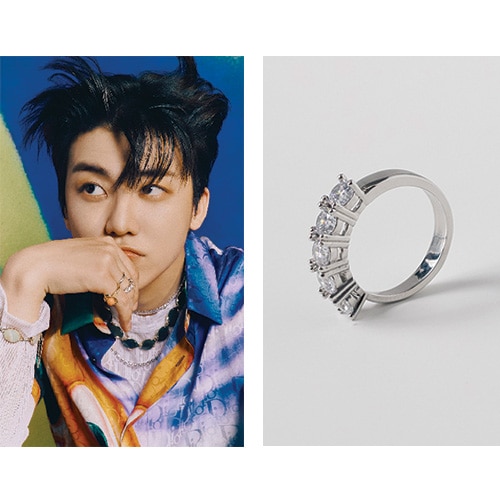 [NCTDREAM ジェミン 着用]カイリング(free size)14-15号/韓国ファッション 韓国人気ブランド 韓国人気ファッション 人気ジュエリー 6,500円