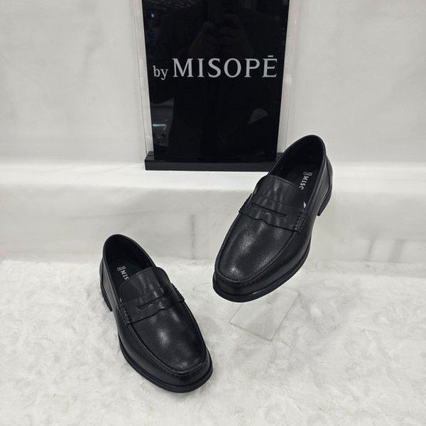 By 男性 クラシック ペニーローファー 122HT319SD201 BLACK 1 JJ