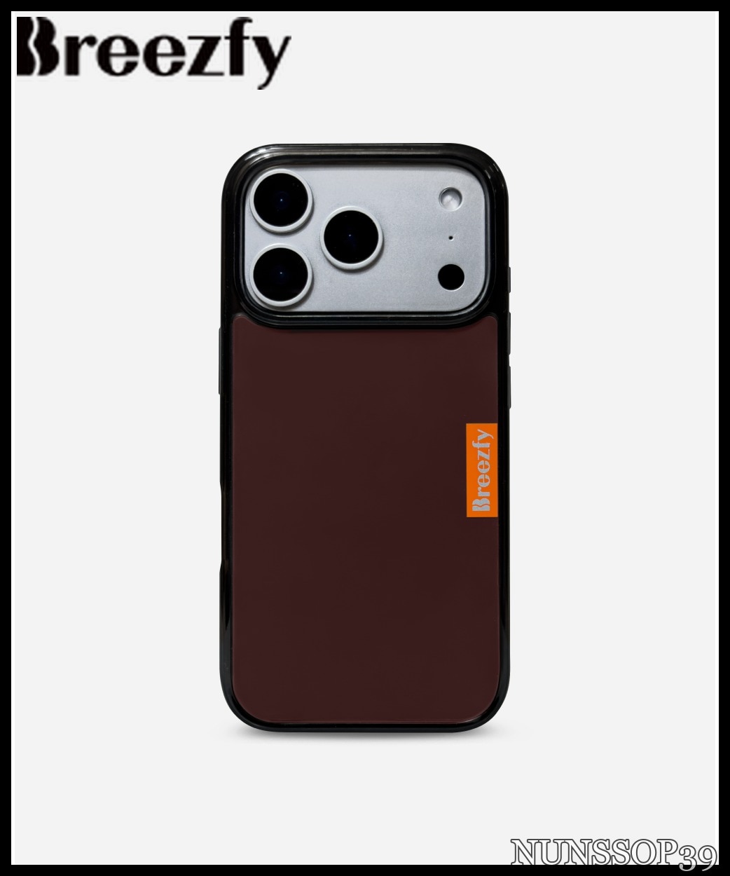 Breezfy DARK MAROON - MagSafe - Graphite Frame