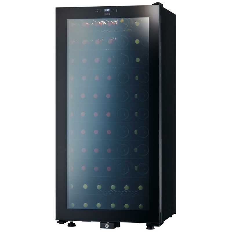 さくら製作所　ワインセラー ZERO CLASS Premium 75本 右開き 　SB75 ブラック（標準設置無料）