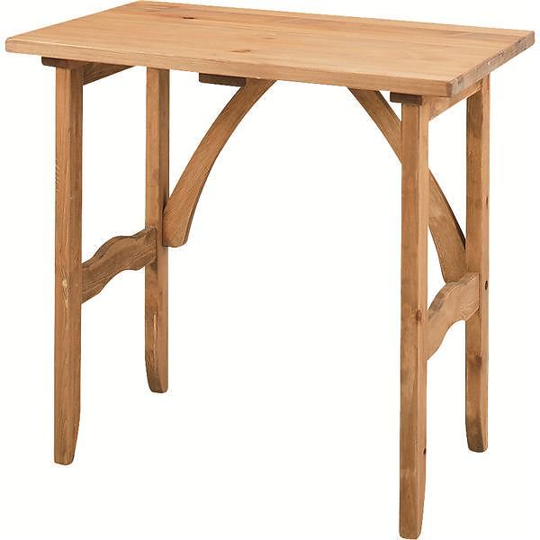 デスク 木製（パイン材/オイル仕上げ） 幅75cmx奥行45cmx高さ70cm CFS-517 15,940円