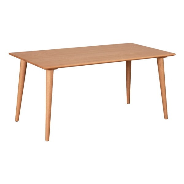 筑波産商 ARBOL コージー 150x80 ダイニングテーブル T NA 4本脚 メーカー直送