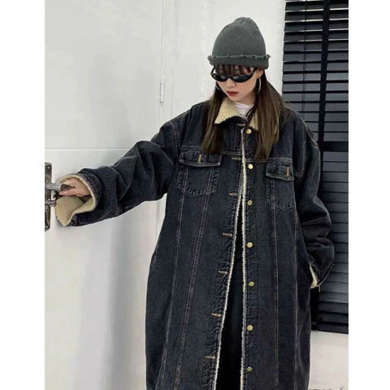 コーデに役立つデニムジャケットファッションムートンアイテム デニムコートアウター レディース カジュアル トップス デザインデニムジャケット