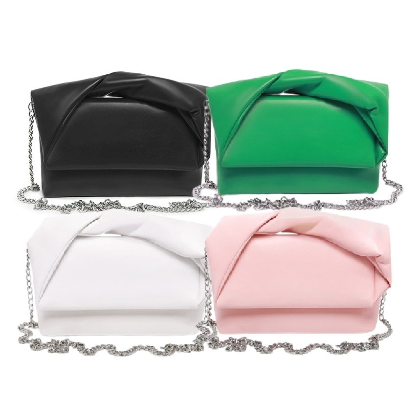 StoryBag クロスバック アブソーバーチェーン ハンドバッグ デザインが きれいな ハンドバッグ 4種 択1