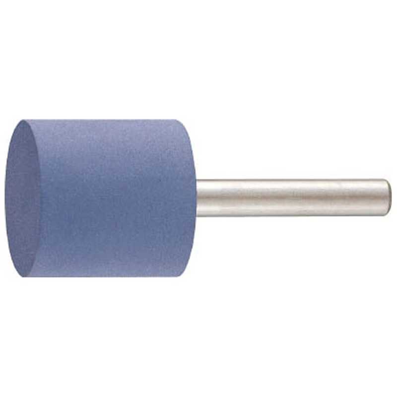 トラスコ中山　高耐久ゴム軸付砥石 Φ25X幅25X軸6 #400 5本入　VI4025VF