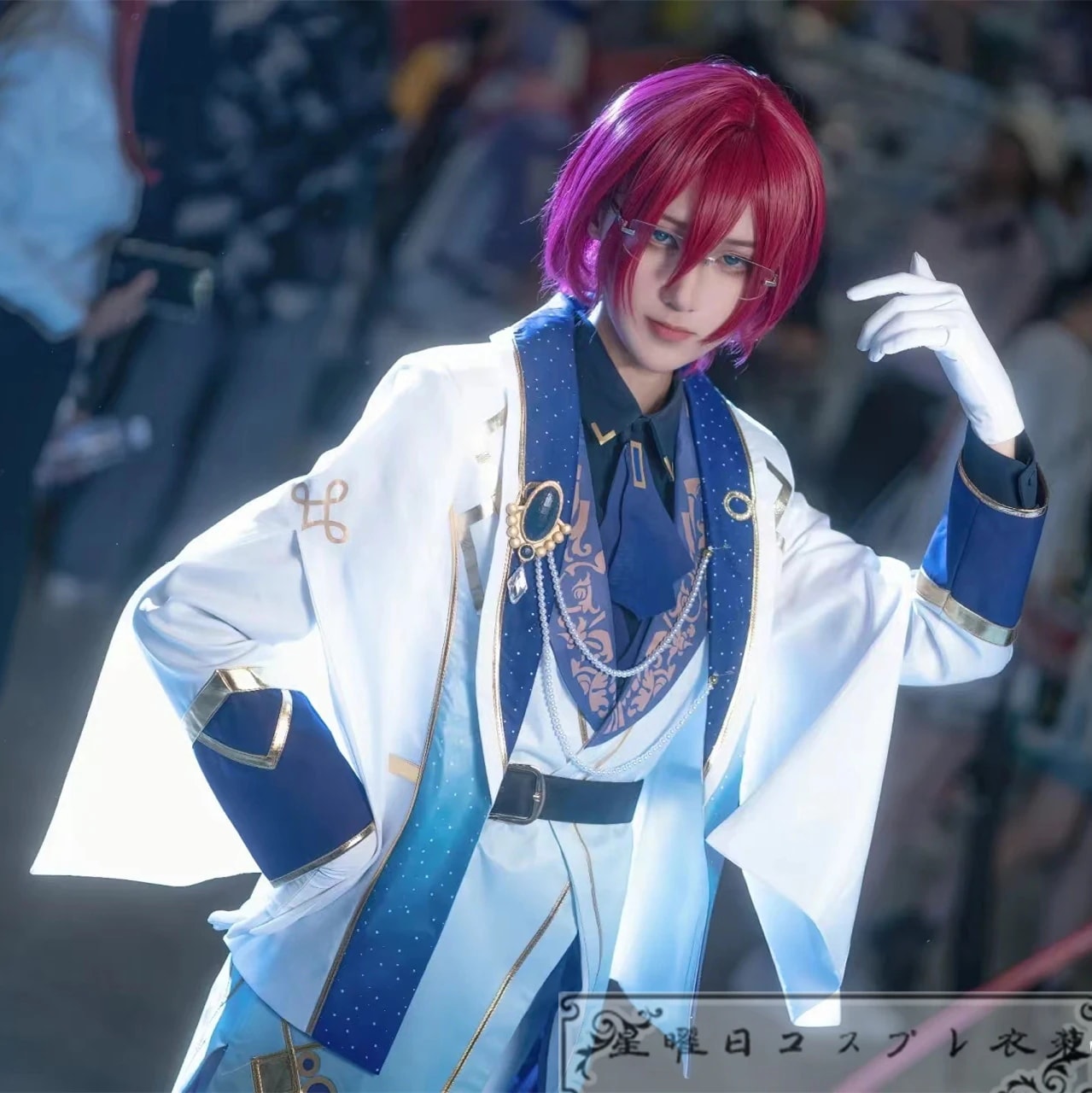 あんスタ SS 紅白衣装 白組 Eden 「Deep Eclipse」七種茨 乱凪砂 巴日和 漣ジュン アイドル衣装 コスプレ衣装 コスチューム