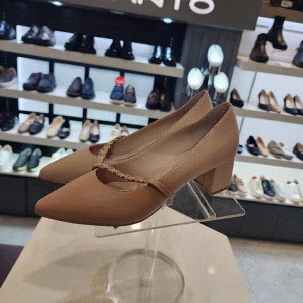 HC10 女性ピンク宝石飾りパンプス5cm LCWD27U51525 (41586833)