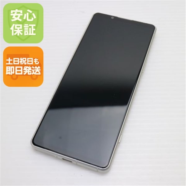 超美品 SOG09 Xperia 5 IV エクリュホワイト AU スマホ SONY 即日発送 土日祝発送OK 30