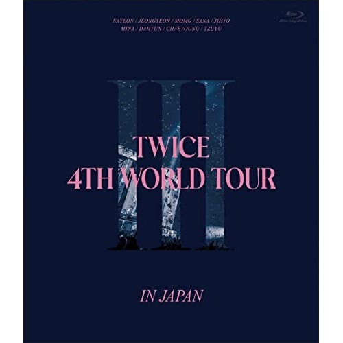 TWICE ／ TWICE 4TH WORLD TOUR ’III’ IN JAPAN(通常盤).. (Blu-ray) WPXL-90280