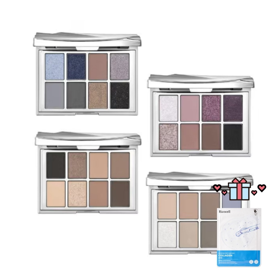 NEW ピグメント アイシャドウパレット, 4種