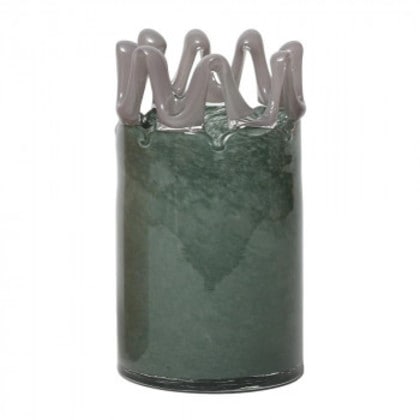 HANNA ハンナ フラワーベース Turquoise Green Large 58323