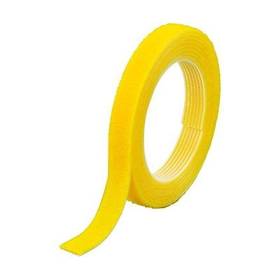 他サイト： トラスコ中山 TRUSCO MKT1015Y マジックバンド［［Ｒ下］］結束テープ両面幅 １０ｍｍ長さ１．５ｍ黄 361-9869の商品画像